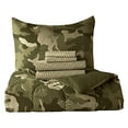 thumbnail image 3 of Dream Factory Geo Camo Twin 5 Piece Comforter Set, Bed-in-a-Bag, Cotton/Polyester, Camouflage, Multi, Unisex, Child, 3 of 12
