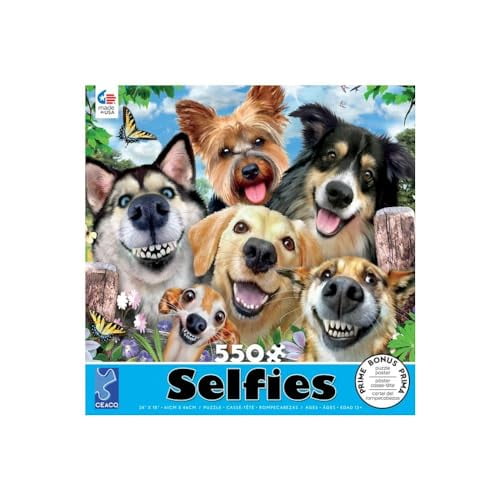 Ceaco: Selfies - Dog Delight casse tête (550 pc)