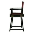 thumbnail image 6 of 18" Director's Chair Black Frame-Burgundy Canvas, 6 of 6