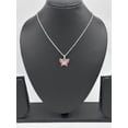 thumbnail image 3 of REGVO - Butterfly Red Pendant Necklace – Elegant Red Stone Pendant with Silver Chain for Women’s Fashion Jewelry, 3 of 5