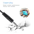 thumbnail image 4 of 3.5mm Male to Male Shielded Audio Cable, Copper Plug, Pure Sound,  & Optional Length, 4 of 7