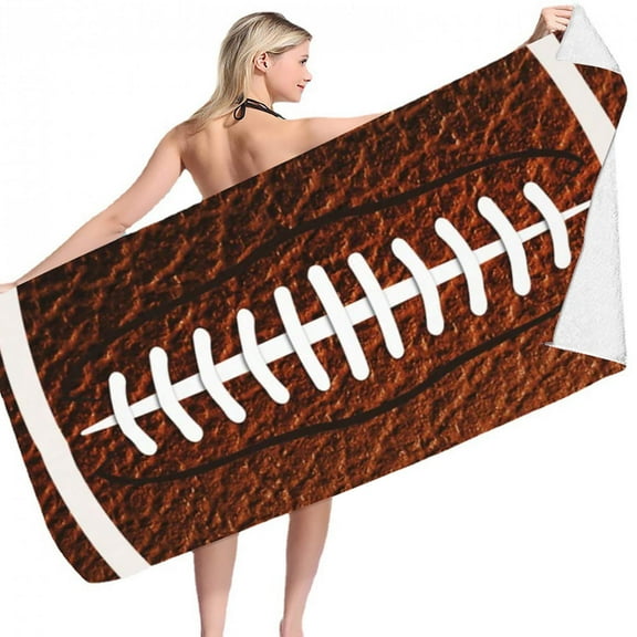 SDJMa Microfiber Beach Towel Towels, 30”x60”, Stripe Blue Cool Travel Pool Towel, Ideal Gift for Women Men, Mom Dad, Best Friend Boyfriend Girlfriend