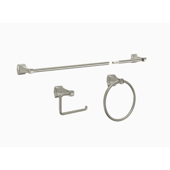 Delta Flynn FLY63-DN Satin Nickel 3 Piece Bath Accessory Set