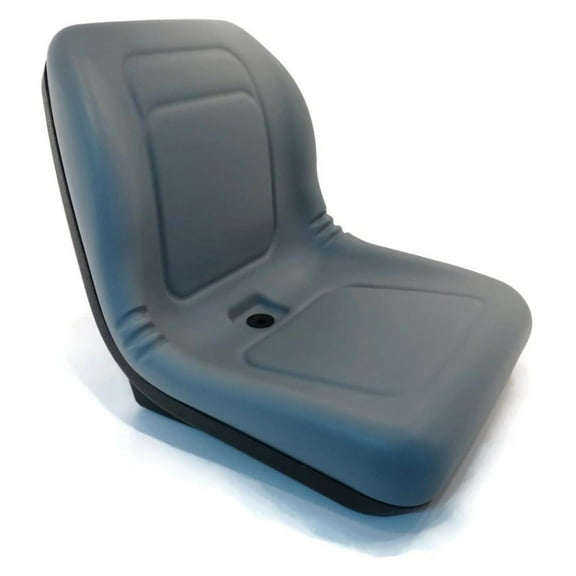 New Grey HIGH Back SEAT for Hustler ZTR Zero Turn Lawn Mower Garden Tractor by The ROP Shop