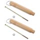 thumbnail image 3 of 2pcs Replacement Saucepan Handle Milk Pan Handle Wooden Small Pan Handle Cookware Handle, 3 of 4