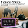 thumbnail image 2 of Amplificador de auriculares Focus Pro Audio Compact de 4 canales, 2 of 7