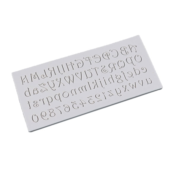 Creative Chocolate Mold Artistic Number Design Safe Silicone Baking Tool For Treats Party Decor