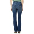 thumbnail image 6 of WallFlower Women's Luscious Curvy Bootcut Mid-Rise Insta Stretch Juniors Jeans (Standard and Plus), 6 of 11