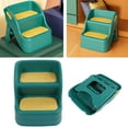thumbnail image 4 of 2 Step Stool, Stable Base Kids Footstool  For Washroom Yellow Green,Red Blue,Purple Pink, 4 of 8
