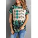 thumbnail image 4 of ABPHQTO Camiseta de cuello redondo con estampado de leopardo Bleach HOWDY para mujer, 4 of 5