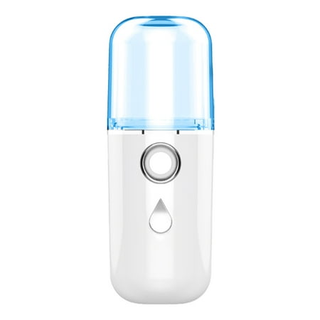 

USB Charged Nano Hydrator Mini Handheld Beauty Instrument Water Replenishment Instrument Portable Face Humidifier for Lady (White