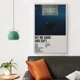 thumbnail image 4 of Prints Album Hit Me Hard And Soft Poster 1 Canvas Art Poster and Wall Art Picture Print Modern Family bedroom Decor Posters 20x30inch(50x75cm), 4 of 6