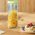 thumbnail image 6 of SLYNSHome Stackable Glass Jars Wetproof Sealed Transparent Kitchen Storage Jar for Snacks Dried Fruit with Air-Tight Lid Space-Saving - L, 6 of 7