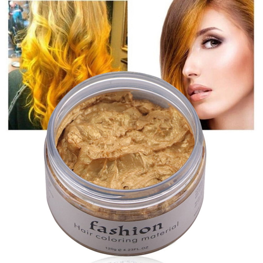 7 Colors Unisex DIY Hair Color Wax Mud Cream Temporary Modeling Hair