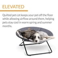 thumbnail image 4 of K&H Pet Products Elevated Cozy Cot Classy Gray Large 30 Inches, 4 of 7