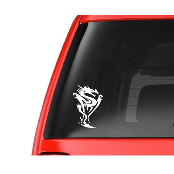 Dragon Folded Wings (F9) Decal Sticker Car/Truck Laptop/Netbook Window