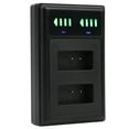 thumbnail image 1 of Micro/TypeC Dual Port Camera Double Display Dual Dock Charger for ENEL20 Battery, 1 of 7