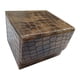 thumbnail image 4 of Caja para baraja de cartas, caja para guardar cartas, caja para juegos de baraja de cartas de piel sintética con Marron oscuro, 4 of 9
