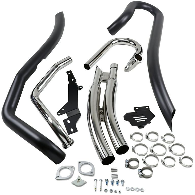 Cobra Speedster Swept Black Exhaust for '06-14 Suzuki M109R (3221B)