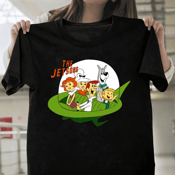 The Jetsons Vintage Hanna Barbera Retro Animation Unisex T-Shirt, up to size 3XL.