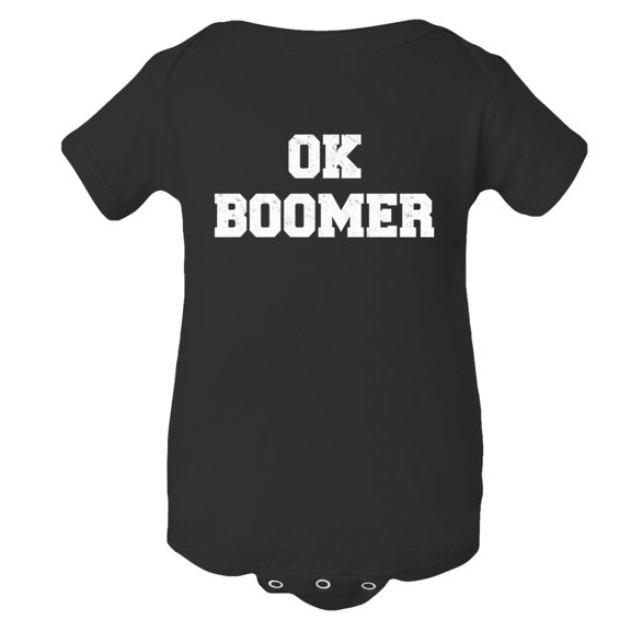 Baby OK Boomer Distressed Climate #okboomer Global Warming Onsie
