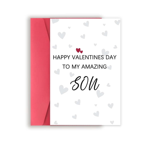 Tarjeta de San Valentín YikaLus para hijo, divertida idea de regalo