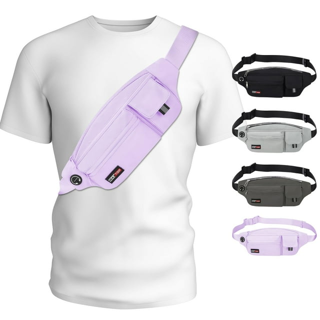 Riñonera Maxtop Fashion de Fanny Pack para mujer con 5 bolsillos