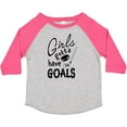 thumbnail image 3 of Inktastic Girls Gotta Have Goals Hockey Player Girls Toddler T-Shirt, 3 of 5