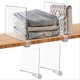 thumbnail image 3 of Transparent Shelf Dividers for Closet Organization 2 pcs, 3 of 4