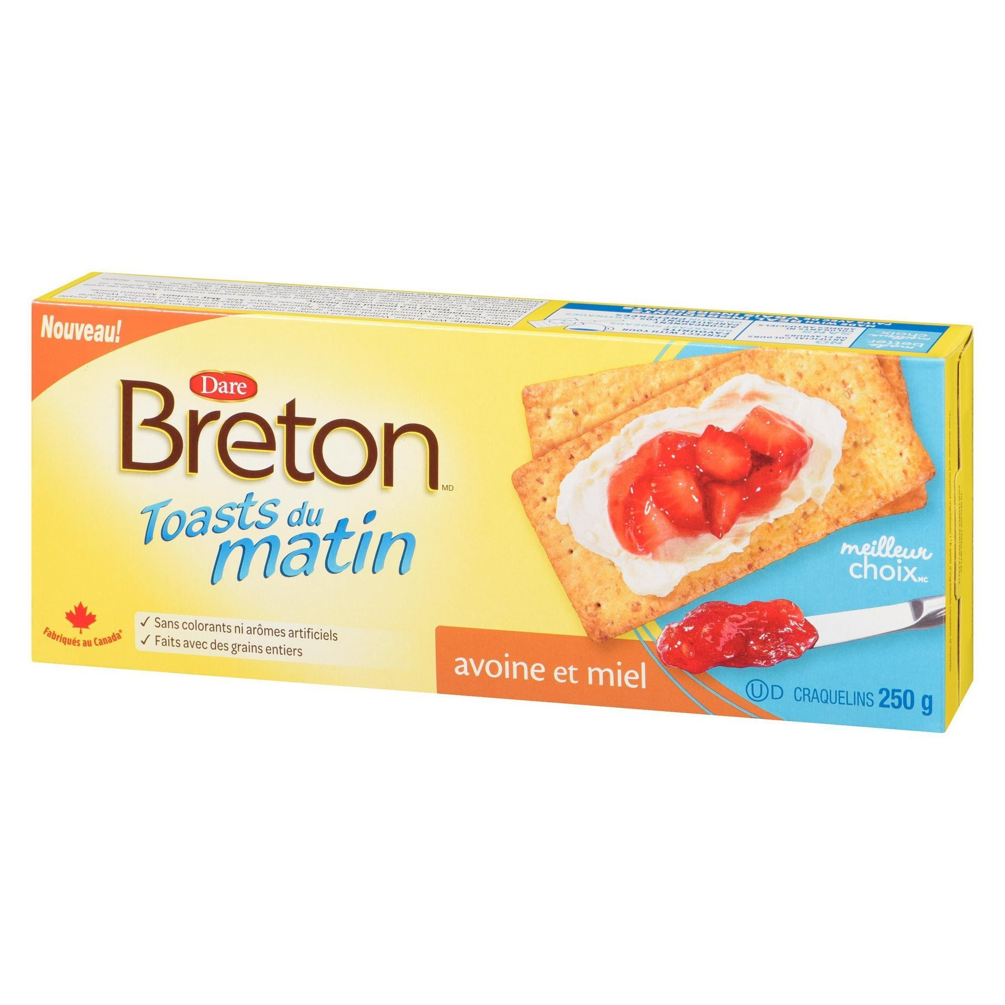 Breton Toasts du Matin Avoine et Miel