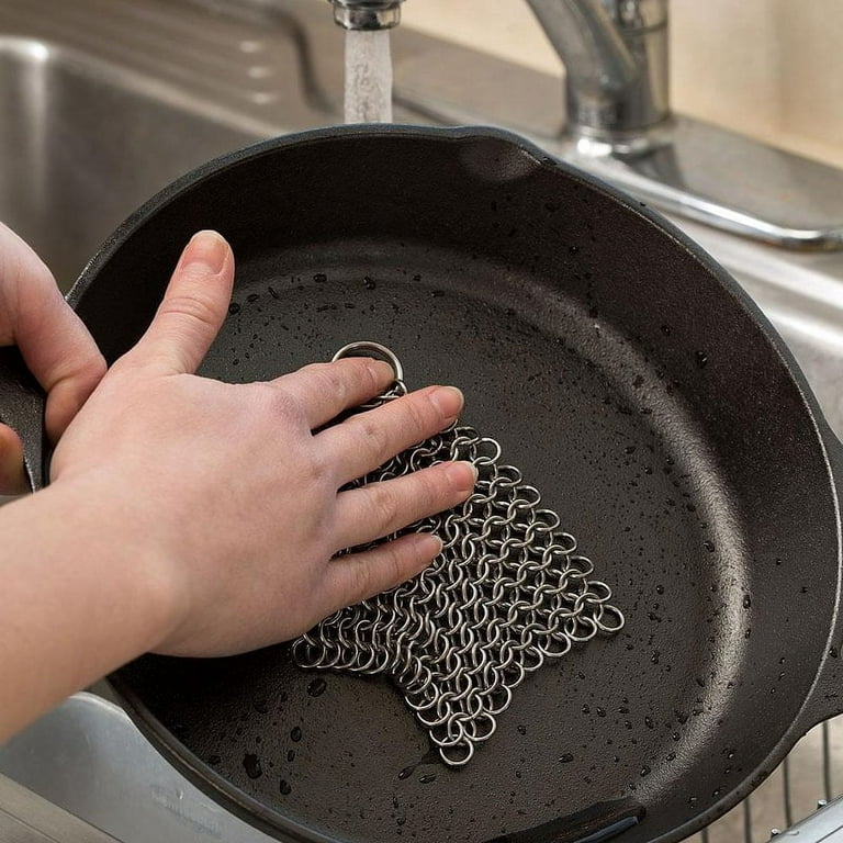 Chain Mail Cast Iron Scrubber Review 2022