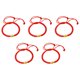 thumbnail image 1 of Pulseras de la suerte Hilo ajustable Amor de la suerte Hecha a mano Cuerda exquisita Cuerda de mano Brazaletes Bendición Mujeres Hombres Ropa, zapatos y accesorios Miscelánea 1 (5 piezas) Guardurnaity AP017741-02, 1 of 1