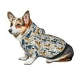 thumbnail image 7 of Honeii Llama and Cactus1 Print Small Dog Hoodies Pet Hooded Sweatshirts Fall Winter Puppy Cat Sweaters Warm Clothes for Small Dogs Outfits Costume-Large, 7 of 7