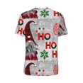 thumbnail image 3 of Rocae Cute Santa for Breathable Men's Baseball T-Shirt Fashionable Casual Baseball Jersey, Moisture-wicking Sportswear X-Large, 3 of 9