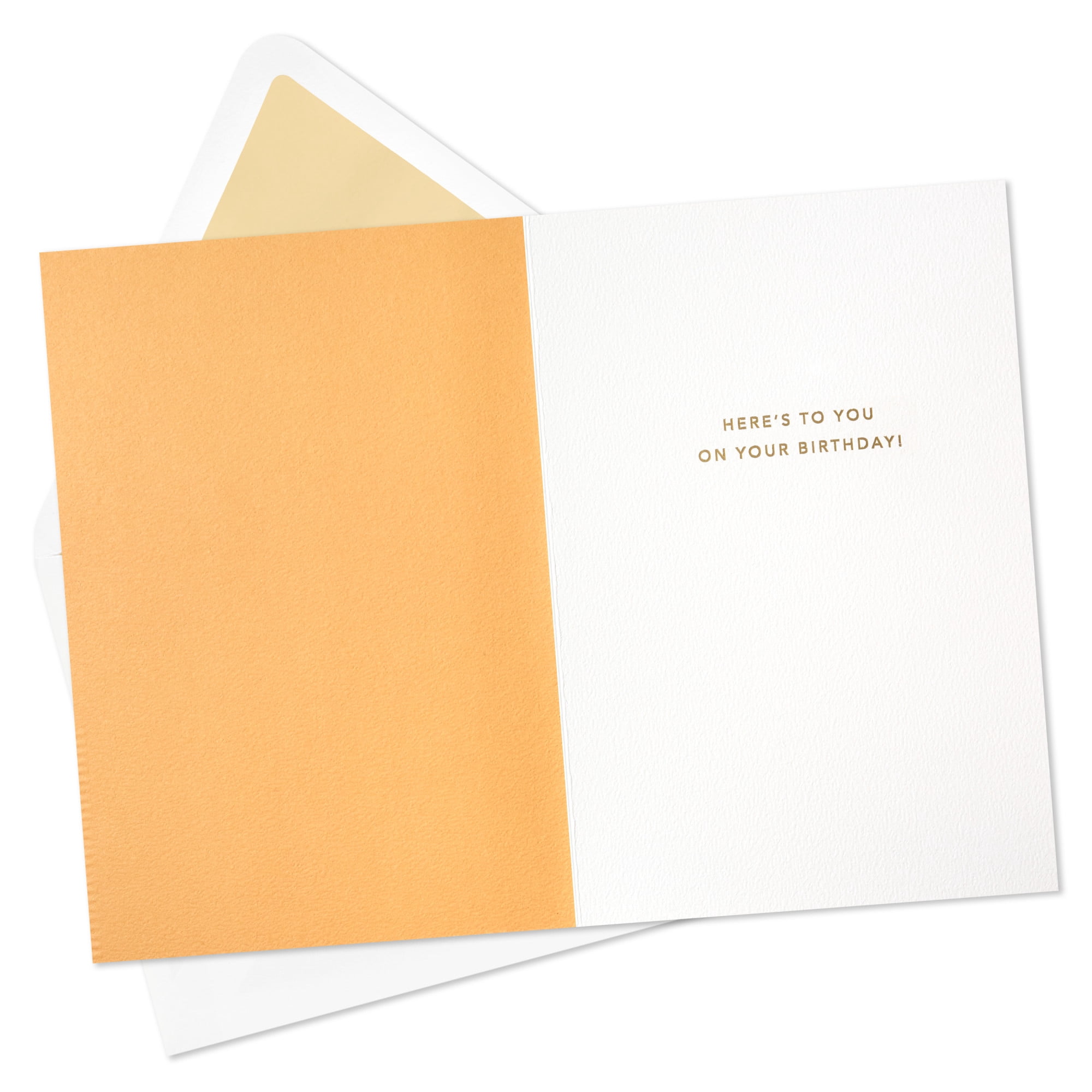 Hallmark Signature 21st Birthday Card (Here's to You!)