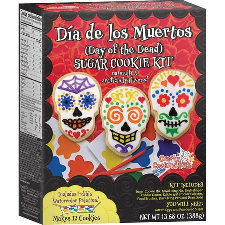 Crafty Cooking Kits Dia de los Muertos (Day of the Dead) Cookie Kit, 13.68 oz