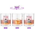 thumbnail image 2 of Hello Valentine’s Day Border Collie Flower Crown Romantic Pink Floral 11oz Whiskey Glass Mug Borders Dog Lovers Gifts Idea Whiskey Cocktail Glasses Cup - 00031, 2 of 5