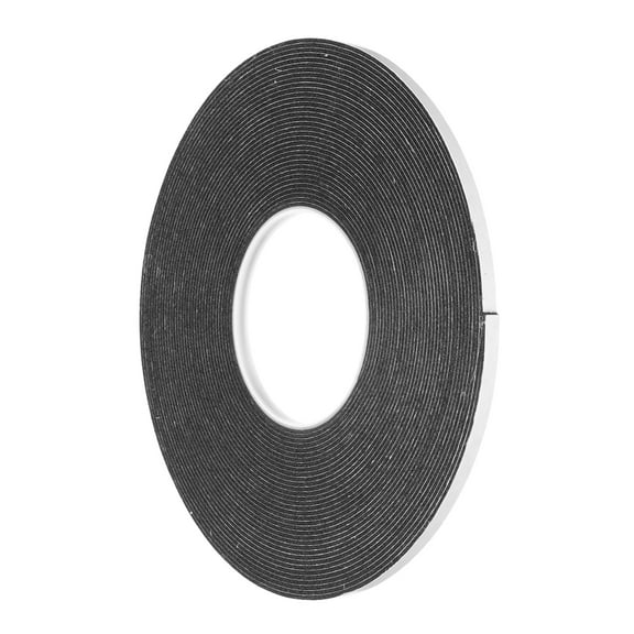 Uxcell 1pcs Rolls Double Sided Foam Tape PE Sponge Mounting Tape Strong Adhesive Tape Strips(Black, 50ft x 1/4" x 1/16") for Paint Wall Hanging Poster Decor