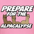 thumbnail image 3 of CafePress - Prepare For The Alpacalyps Women's Classic T Shirt - Women's Traditional Fit Dark T-Shirt, 3 of 4
