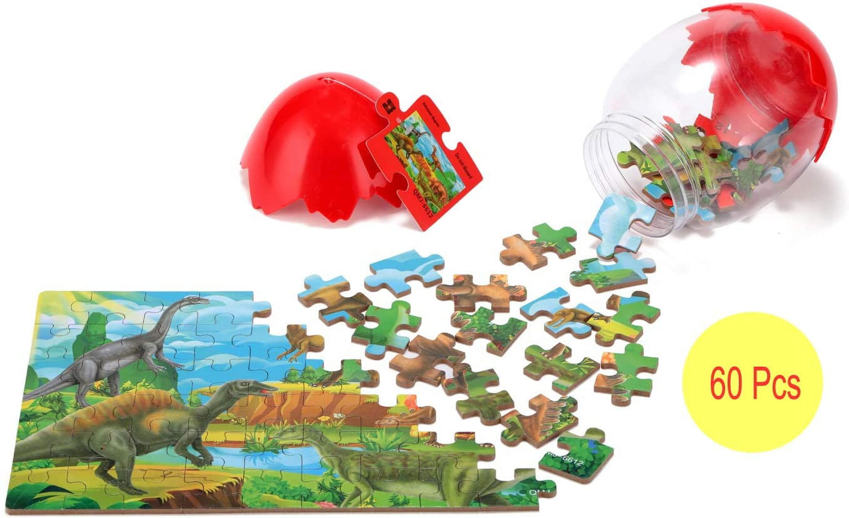 Bigjigs Toys Dinosaures (Puzzles de 6 pièces) - 3 puzzles