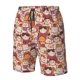 thumbnail image 4 of Balery Maneki-Neko Cats Traje de Baño Estilo Hawaiano para Hombre, Shorts de Secado Rápido con Bolsillos-Large, 4 of 6