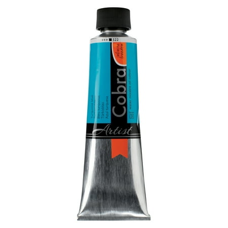 UPC: 8712079313173 | Cobra Water Mixable Oil Colour 150ml Turquoise Blue