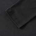 thumbnail image 6 of GEWSEY Mens Long Sleeve Polo Shirt Classic Casual Button Collared Fashion Golf Shirts (Black, S), 6 of 9
