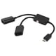 thumbnail image 1 of Micro-USB Host Cable,Micro-USB Male to 2X Type A Dual USB Female OTG Adapter Converter Hub for Andro, 1 of 5