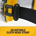 thumbnail image 5 of DEWALT Concealer Safety Goggles Clear Anti-Fog Lens DPG82-11, 5 of 8