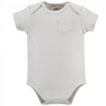 thumbnail image 3 of Touched by Nature Organic Cotton Bodysuits 5pk, Marching Elephant, 18-24 Months, 3 of 6