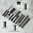 KISS Colors & Care Carbon Fiber Pin Tail Comb For Combing, Detangling