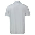 thumbnail image 3 of Men's Cutter & Buck Gray Texas Rangers Big & Tall Pike Eco Diamond Dot Print Polo, 3 of 3