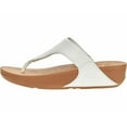 thumbnail image 4 of Fitflop Women's Lulu Leather Toe-Post Thong Sandals, 4 of 5