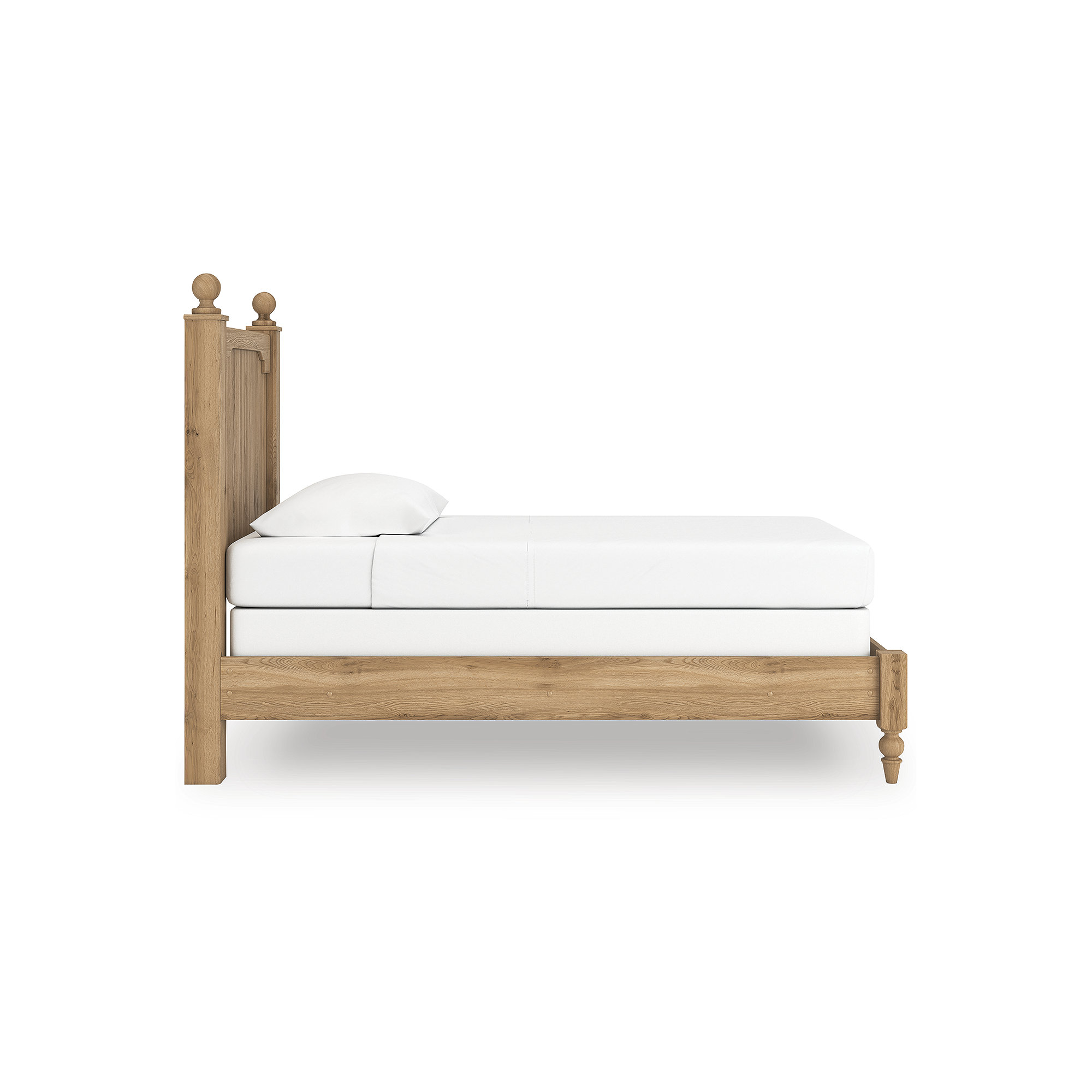 Signature Design by Ashley Galletyn Kids Twin Panel Bed, Light Brown